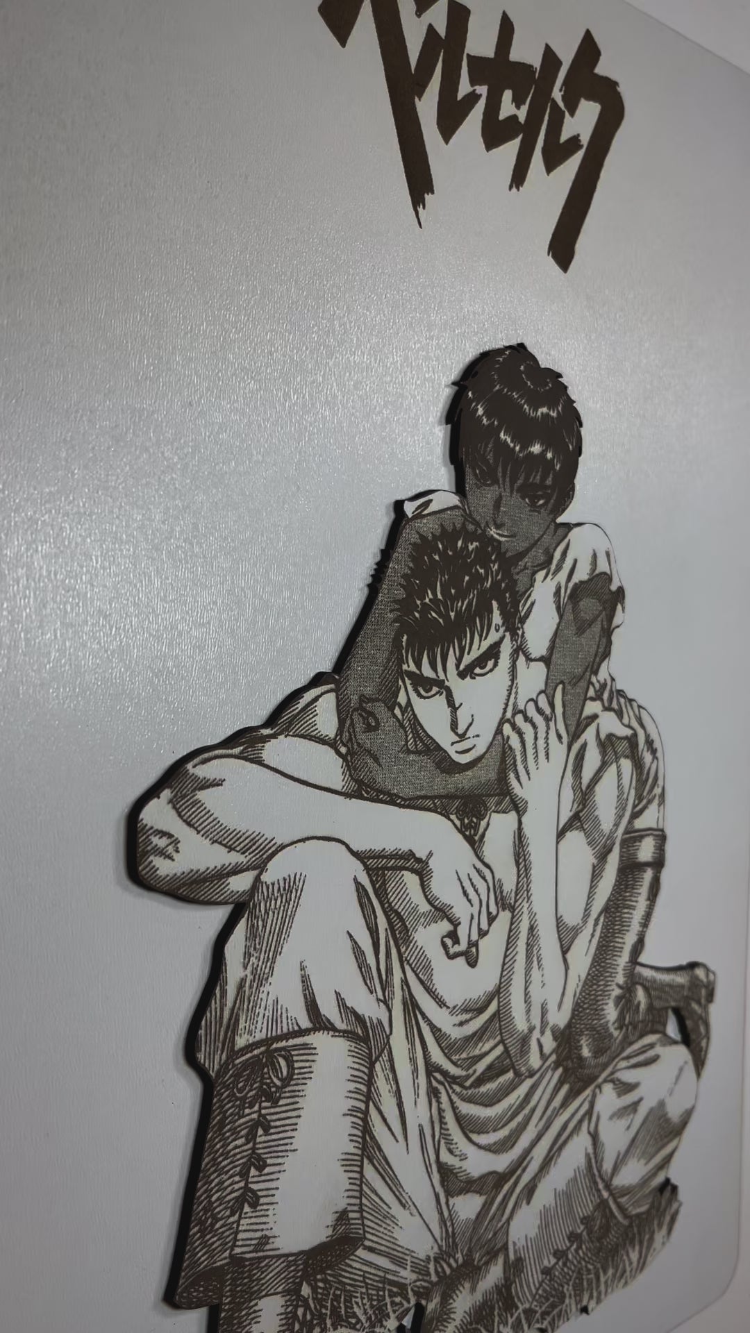 video du poster BERSERK Guts et Casca